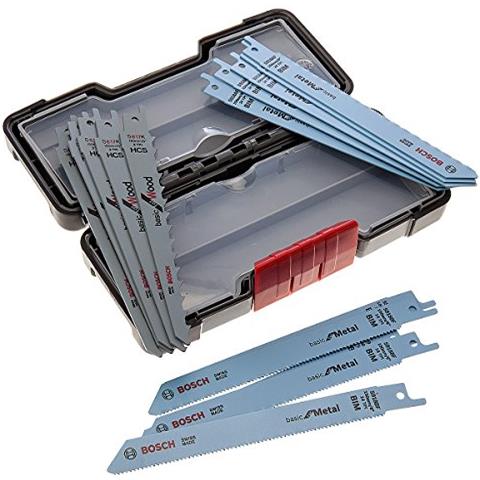 professionale Set da 15 pezzi da lame per seghe universali legno e metallo, per legno e metallo, Toughbox, accessorio da Sega universale - Foto 1