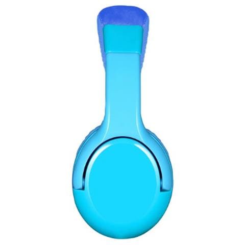 KidsBeat - Cuffie per Bambini con Filo Colore Blu + 10 Sticker 3D  - Foto 2