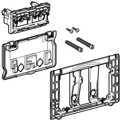 Kit Di Adattamento Placche Di Vecchia Generazione | 242.351.00.1 - Foto 2
