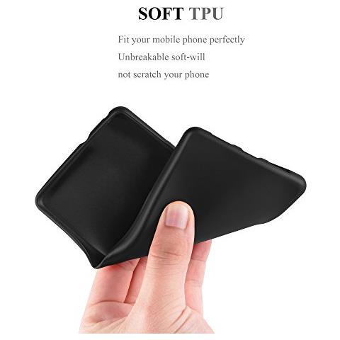 Custodia Compatibile Con Honor 8 In Nero Metallico - Coperchio Protettivo In Silicone Tpu Flessibile - Foto 2