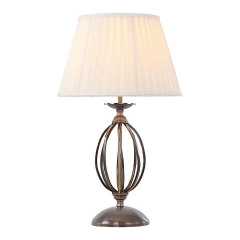 Artisan Una Luce Della Lampada Da Tavolo In Ottone Invecchiato - Foto 1