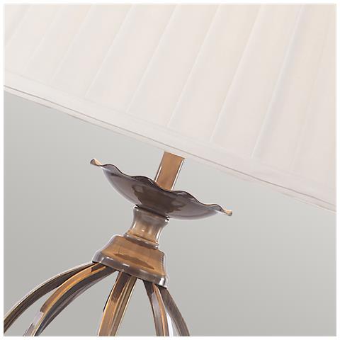 Artisan Una Luce Della Lampada Da Tavolo In Ottone Invecchiato - Foto 6