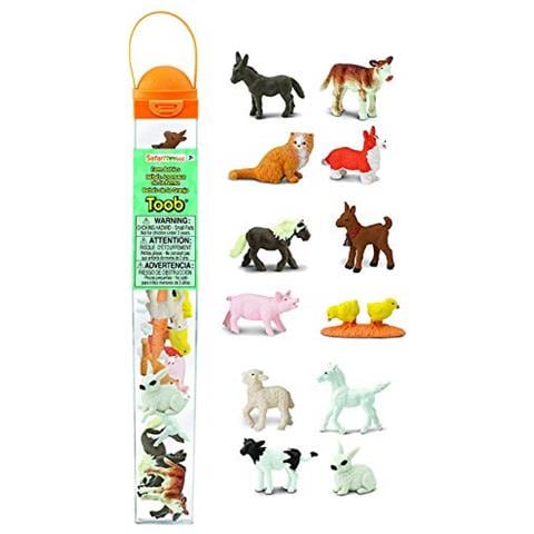 6812-04 - Tubo Con Miniatura Di Cuccioli Della Fattoria - Foto 1