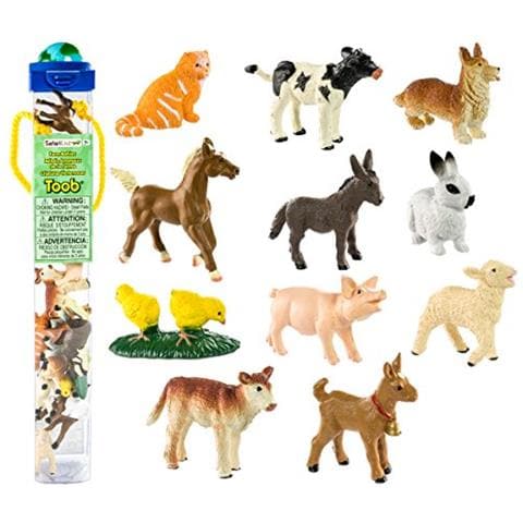 6812-04 - Tubo Con Miniatura Di Cuccioli Della Fattoria - Foto 6