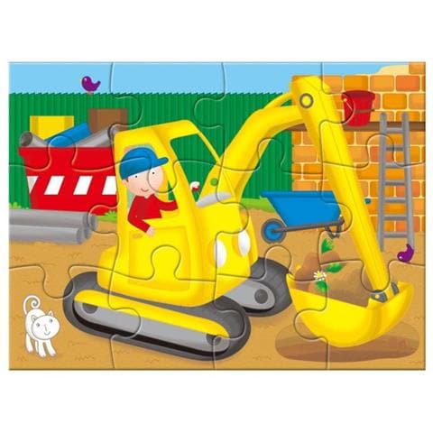 Set 4 Puzzle Jungle (12, 16, 20, 24 Pezzi)  - Foto 1