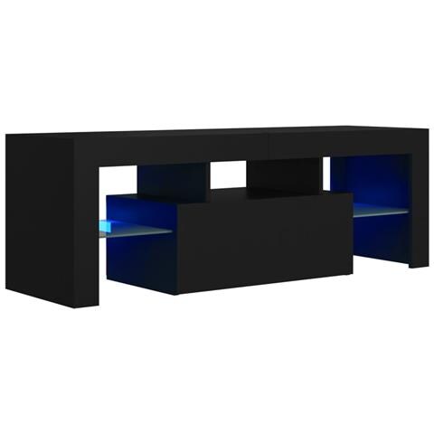 Mobile Porta TV con Luci LED Nero 120x35x40 cm - Foto 2