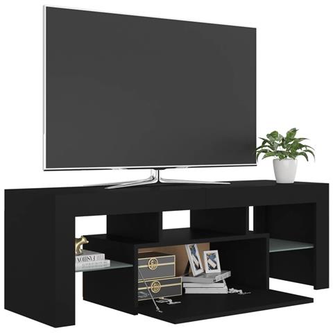 Mobile Porta TV con Luci LED Nero 120x35x40 cm - Foto 11