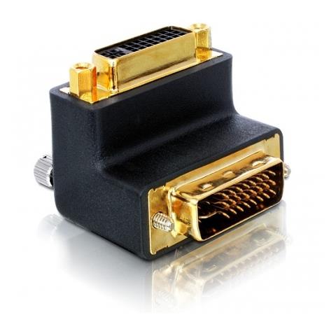 DVI Adapter DVI-I 29-pin FM DVI Nero cavo di interfaccia e adattatore - Foto 1