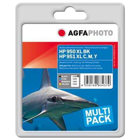 CN045AE Cartuccia Ink Compatibile Nera per HP Officejet Pro 8100 ePrinter 8600 Capacità 2300 Pagine - Foto 1