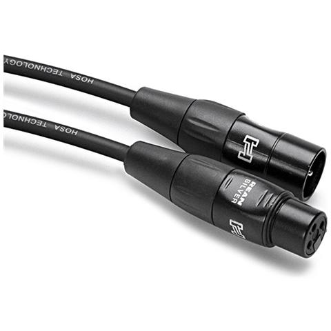 100ft XLR3F / XLR3M, XLR (3-pin) , XLR (3-pin) , Maschio, Femmina, Argento, Nero - Foto 1
