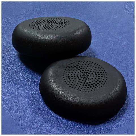 Cuscinetti Auricolari Per Cuffie Jabra Elite 45h / Jabra Evolve2 65 Cuscinetti Di Ricambio 1 Paio Black Jabra Elite 45h / Jabra Evolve2 65 - Foto 14