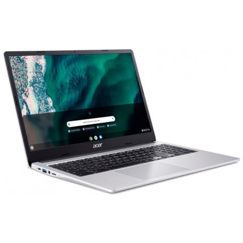 Chromebook Cb315-4h-c6sd N4500 39,6 Cm (15.6"") Full Hd 8 Gb Lpddr4x-sdram 64 Gb Flash Wi-fi 6 (802.11ax) Chromeos Argento - Foto 3
