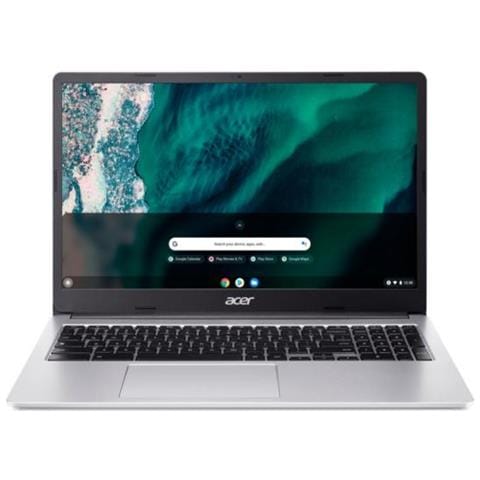 Chromebook Cb315-4h-c6sd N4500 39,6 Cm (15.6"") Full Hd 8 Gb Lpddr4x-sdram 64 Gb Flash Wi-fi 6 (802.11ax) Chromeos Argento - Foto 1