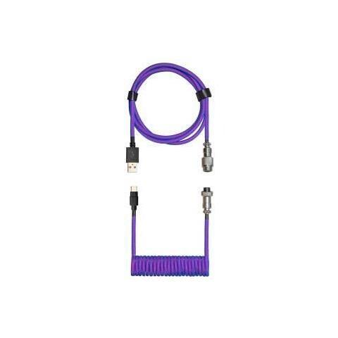 Coiled Keyboard Cable Blue Purple - Foto 1