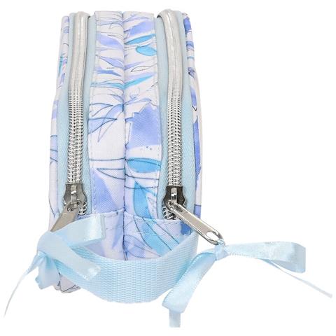 Astuccio Scuola Frozen Memories Argentato Azzurro Bianco (21 X 8 X 6 Cm) - Foto 3