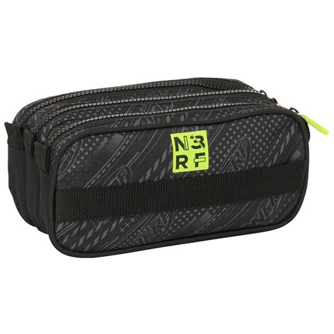 Portaoggetti Triplo Nerf Get Ready Nero 21,5 X 10 X 8 Cm - Foto 1