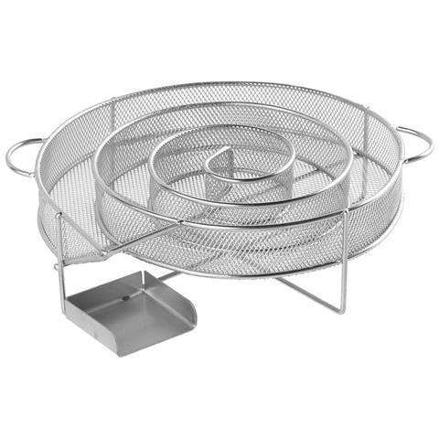 Affumicatore Barbecue Acciaio Inossidabile Fumatore Generatore Fumo 23 X 8 Cm - Foto 1