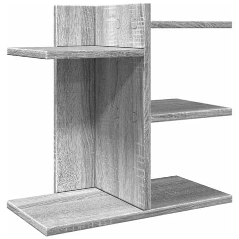 Organizer Scrivania Grigio Sonoma 42x21,5x42 Cm Multistrato - Foto 1