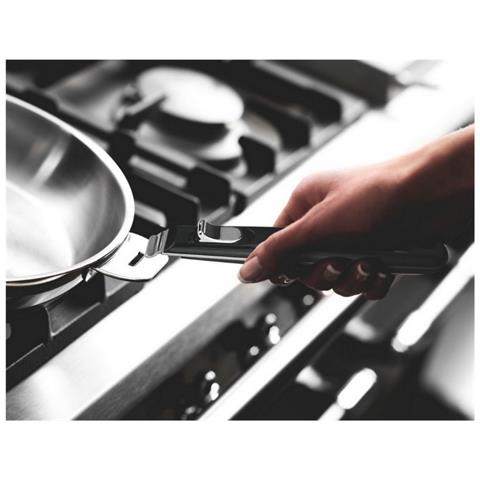 Wok Da 30 Cm Con Coperchio In Vetro - 12138042230 - Foto 4