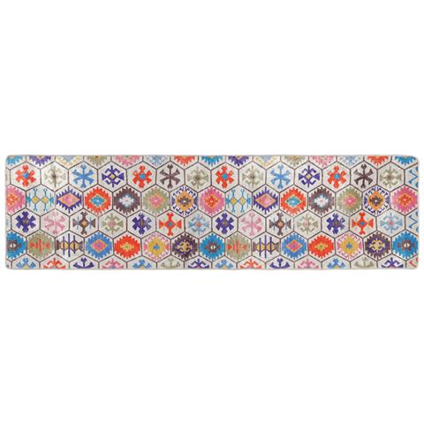Tappeto Lavabile Multicolore 80x300 Cm Antiscivolo - Foto 2