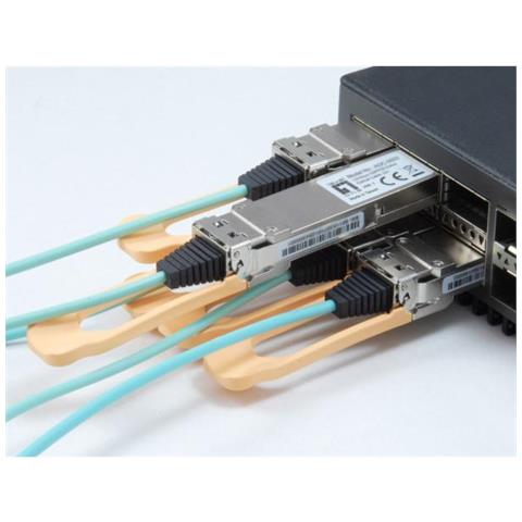 Aoc-0502 Modulo Del Ricetrasmettitore Di Rete Fibra Ottica 103100 Mbit /s Qsfp28 850 Nm - Foto 2