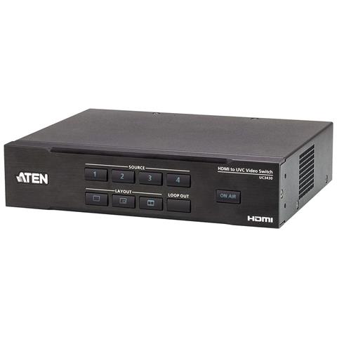 Camlive Pro 4k 4-input Hdmi To Usb Video Switcher (uc3430) - Foto 1