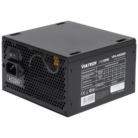 VPS-A600ER alimentatore per computer 600 W 24-pin ATX ATX Nero - Foto 1