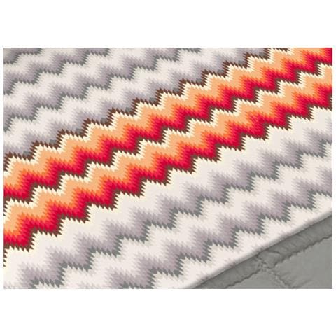 Completo Lenzuola Letto 100% Cotone Made Italy Disegno Trek Cn Piazza E Mezza Arancio - Foto 2