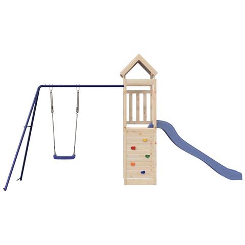 Set Da Gioco Da Esterno In Legno Massello Di Pino - Foto 3
