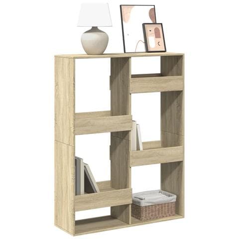 Libreria Rovere Sonoma 100x33x135 Cm In Legno Multistrato - Foto 1