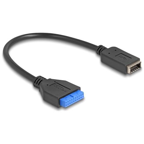 Cavo USB 5 Gbps da pin header femmina a chiave A interna USB Type-E femmina 25 cm - Foto 1
