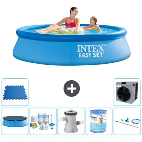Piscina Fuori Terra - In Giro - 244x61 Cm - Blu - Include Accessori Coordinati A441 - Foto 1
