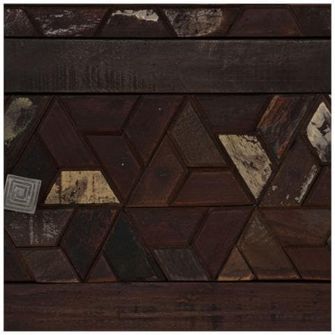 Comodino In Legno Massello Di Recupero 40x30x50 Cm - Foto 8