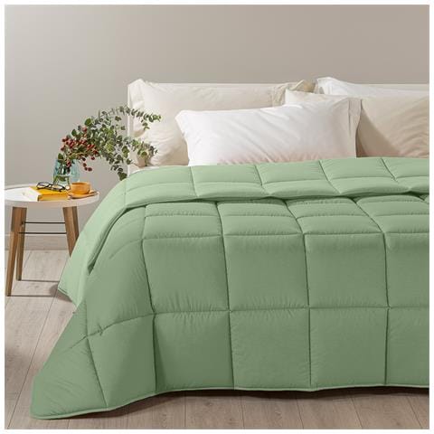 Trapunta Modern Modern In Microfibra Colore Verde Misura Piazza E Mezza - Foto 2