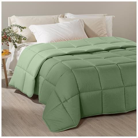 Trapunta Modern Modern In Microfibra Colore Verde Misura Piazza E Mezza - Foto 1
