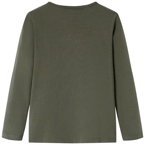 Maglietta per Bambini a Maniche Lunghe Cachi 128 - Foto 2