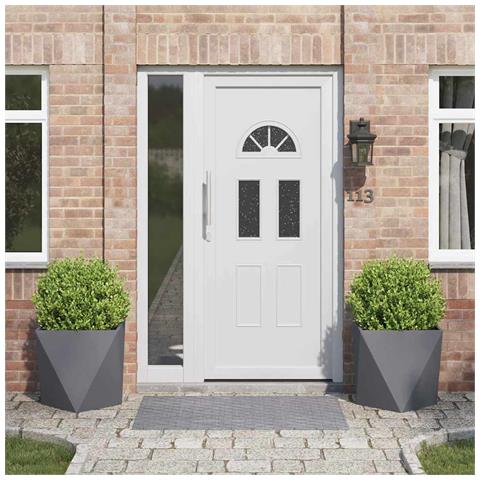 Fioriera 2 pcs Antracite 50 x 50 x 50 cm Acciaio - Foto 2