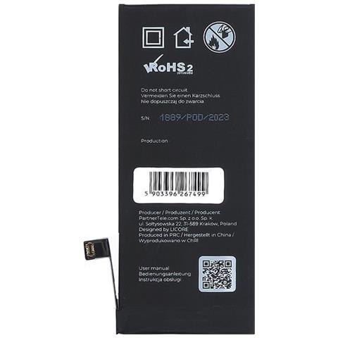 Ricambio Batteria Ioni Di Litio Integrata 3,88v 2018mah Per Apple Iphone Se (2022) - Foto 2