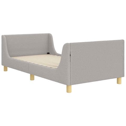 Struttura letto bambini con testata Grigio chiaro 90 x 200 cm - Foto 1