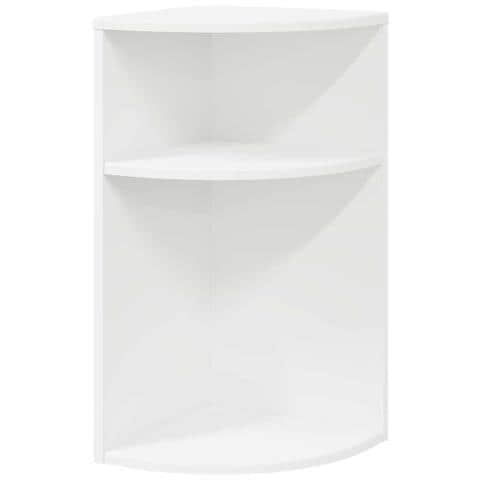 Tavolino Bianco 29,6 x 29,6 x 60 cm Legno multistrato - Foto 1