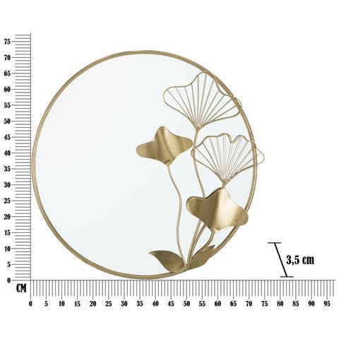 Specchio Con Cornice Vkh490-oro-metallo-75x3,5x72 Cm - Foto 6