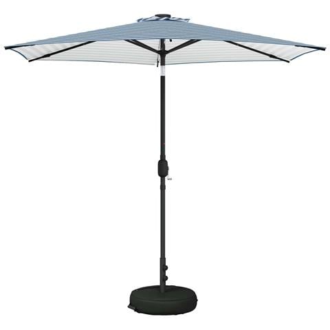 Parasol da Giardino con Luci LED 270 x 270 cm Poliestere - Foto 1