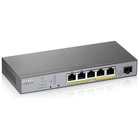 GS1350-6HP Gestito L2 Gigabit Ethernet (10/100/1000) Supporto Power over Ethernet (PoE) Grigio - Foto 8