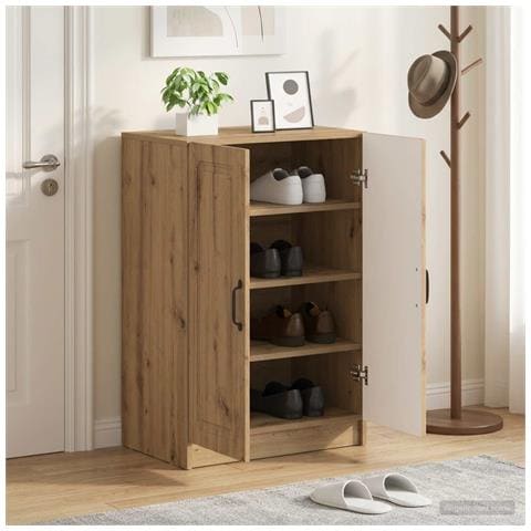 Mobile per scarpe UTRECHT 59,5 x 39,5 x 87 cm - Foto 2