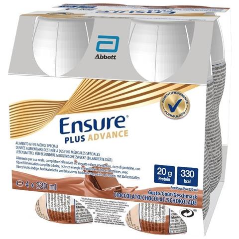 Ensure Plus Advance Cioccolato 4 Bottiglie da 220 ml - Foto 5