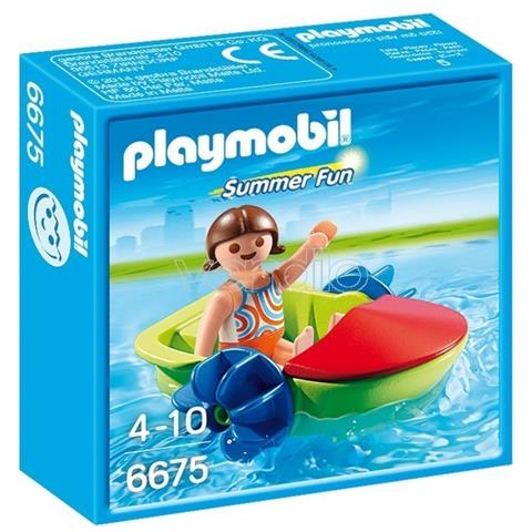 Ragazza con Fun Boat - Foto 2