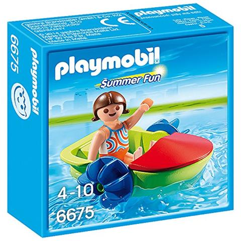 Ragazza con Fun Boat - Foto 1