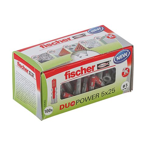 DuoPower 5x25 LD Spina 100 Pz Plastica Rotondo - Foto 1