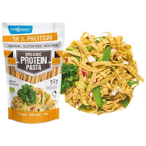 Pasta Di Farina Di Soia Verde Ecologica E Quinoa Maxsport, 200 G. - Foto 1