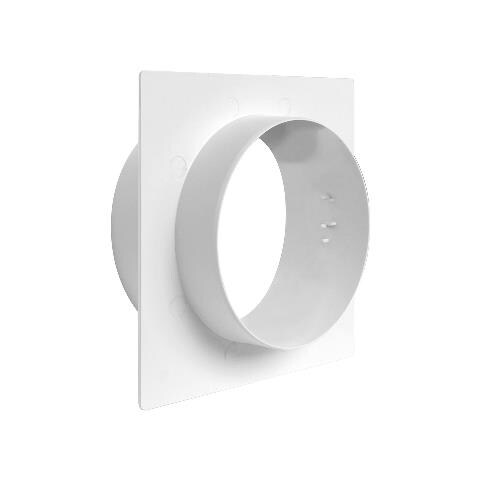 Placca Per Passaggio A Muro Per Tubo Cappa Per Tubi Tondi First - Foto 4